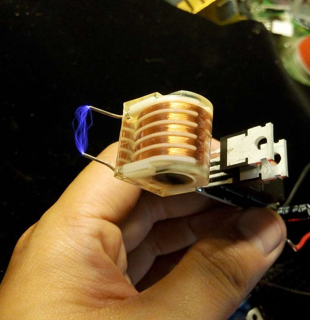 make a Mini table SGTC tesla coil Spark gap Tesla coil – HandsMagic
